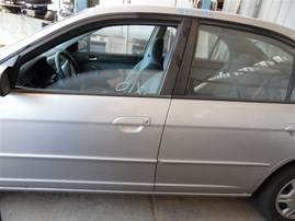 2002 Honda Civic LX Silver Sedan 1.7L AT #A24935
